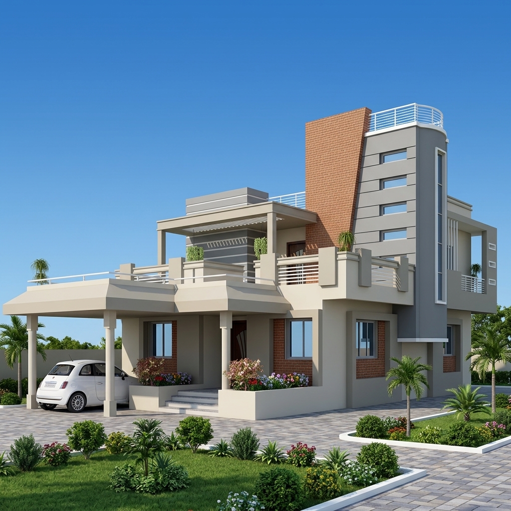 Residence of Mr. Sandeep Tiwari