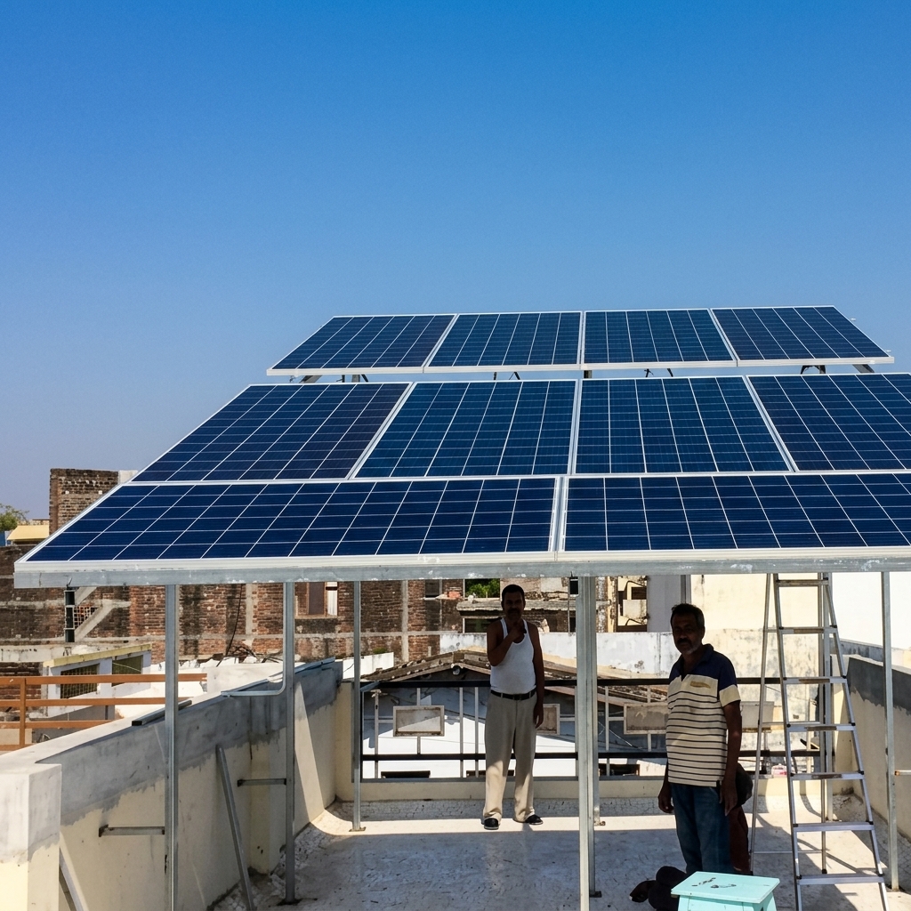 Residential Solar Setup