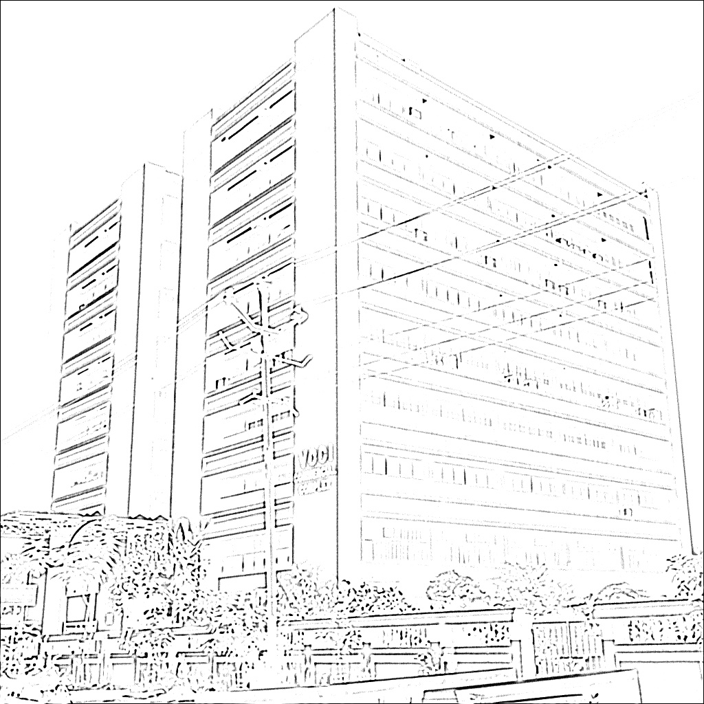 VCCI Corporate Building Architectural Sketch